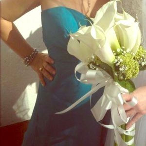 Strapless party dress